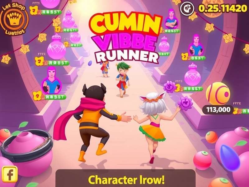 Cumin Vibe Runner Character Customization